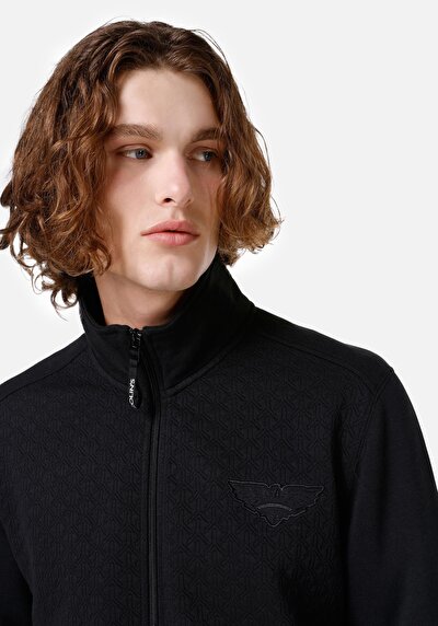 Afficher les détails de Veste De Blazer Noir Slim Fit   Homme