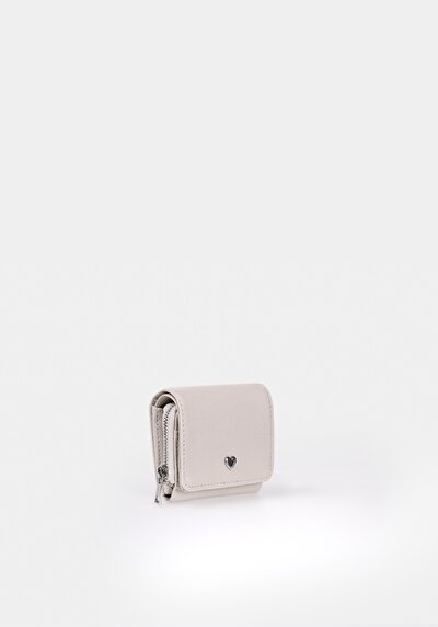 Image de Portefeuille Beige Modern Fit Femme