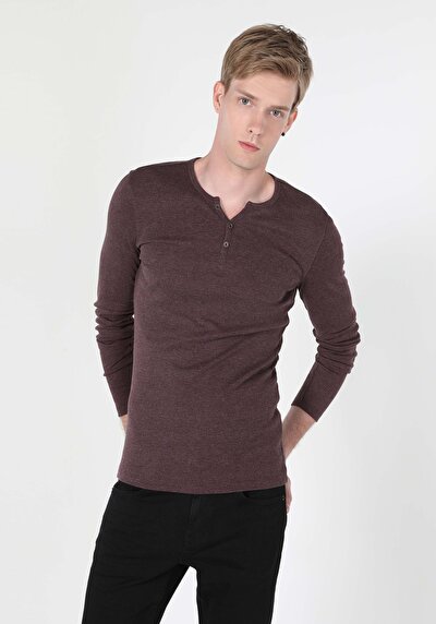 Image de T-shirt À Manches Longues  Slim Fit  Homme