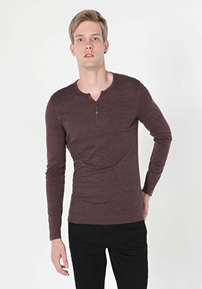Image de T-shirt À Manches Longues  Slim Fit  Homme