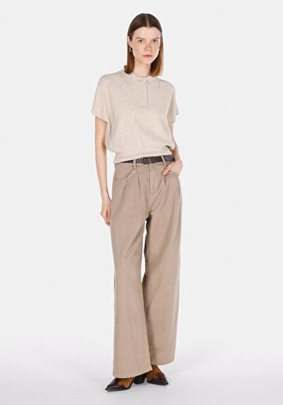 Image de Tricot Beige Regular Fit Femme