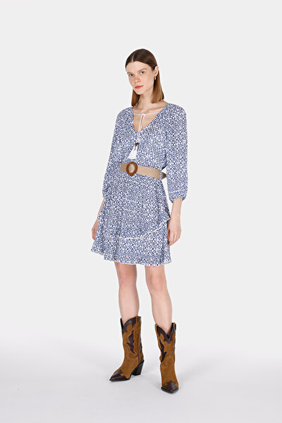 Image de Robe Bleu Regular Fit Femme