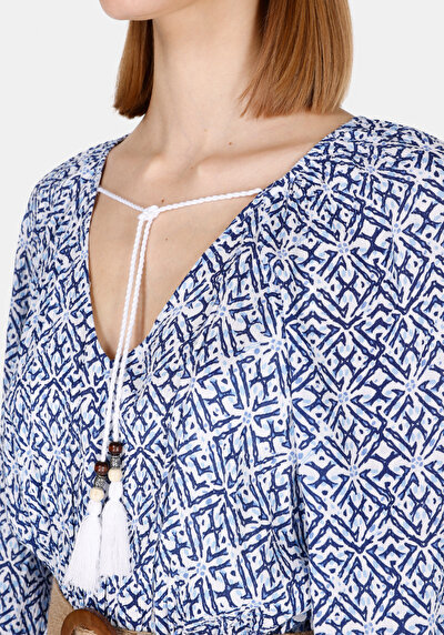 Image de Robe Bleu Regular Fit    Femme