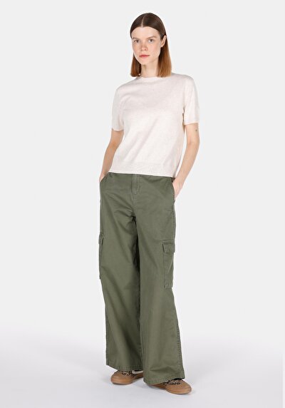 Image de Tricot Ecru Regular Fit Femme
