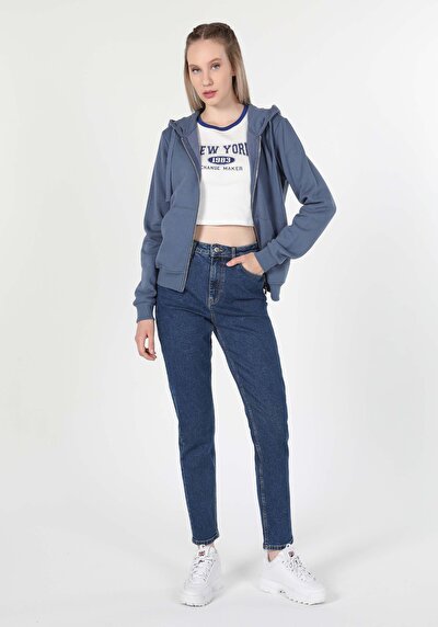 Image de Pull-over Bleu Regular Fit  Femme