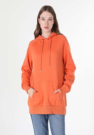 Afficher les détails de Pull-over Orange Regular Fit  Femme