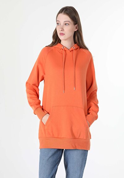 Afficher les détails de Pull-over Orange Regular Fit  Femme