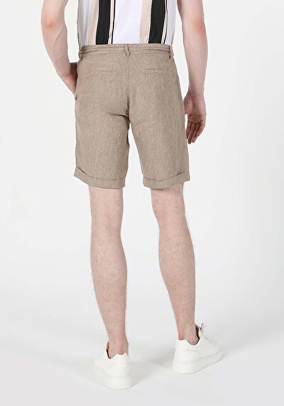Image de Short Marron Regular Fit Homme