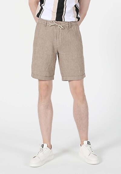 Image de Short Marron Regular Fit Homme