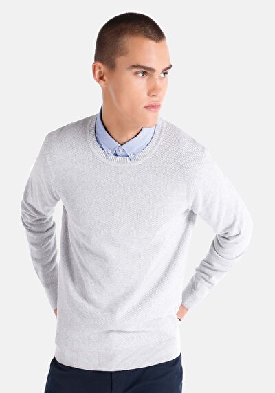 Image de Pull Blanc Regular Fit Homme