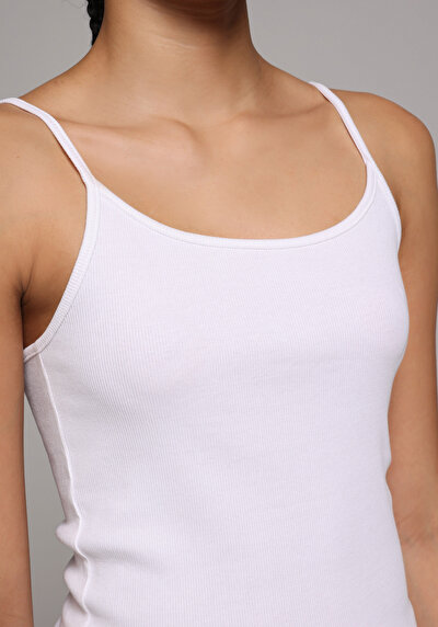 Image de Athlète Blanc Slim Fit Femme