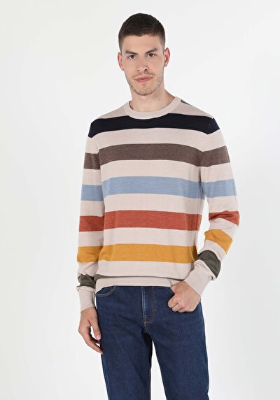 Image de Pull Multicolou Regular Fit   Homme