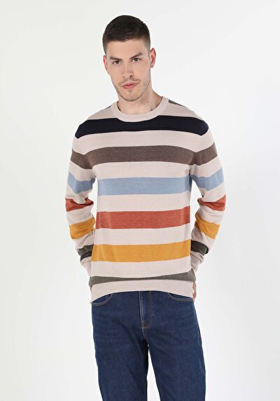 Image de Pull Multicolou Regular Fit   Homme