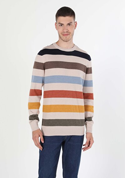 Image de Pull Multicolou Regular Fit   Homme