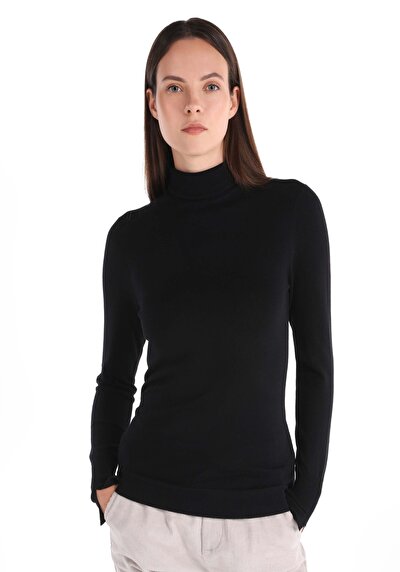 Image de Pull Noir Slim Fit   Femme