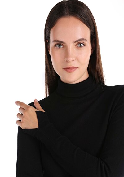 Image de Pull Noir Slim Fit   Femme