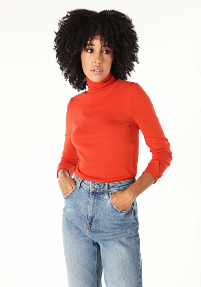 Image de Pull Orange Slim Fit   Femme