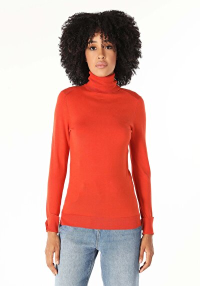Image de Pull Orange Slim Fit   Femme
