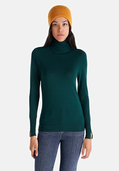 Image de Pull Vert Slim Fit Femme
