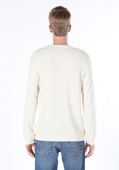 Image de T-shirt À Manches Longues Beige Regular Fit  Homme