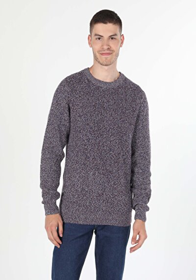 Image de Pull Violet Regular Fit   Homme