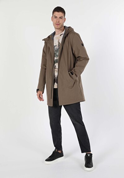 Image de Manteau  Beige Regular Fit  Homme