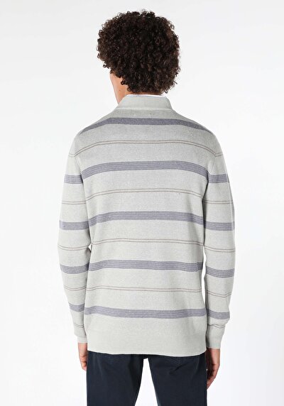 Image de Pull Gris Regular Fit   Homme