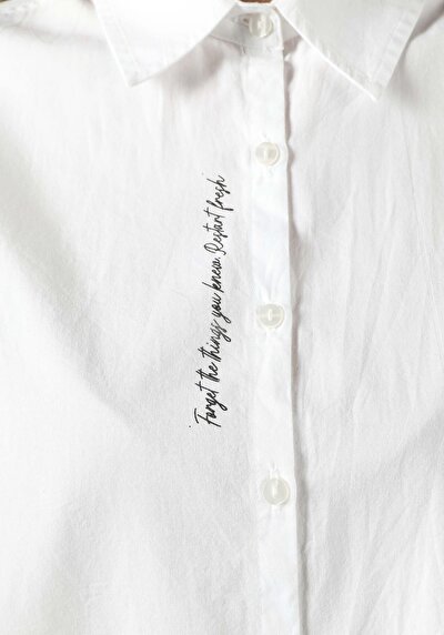 Afficher les détails de Chemise À Manches Longues Blanc    Femme