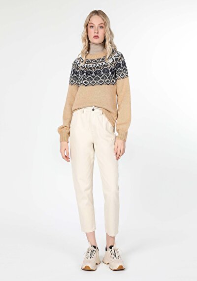 Image de Pull Beige Regular Fit   Femme