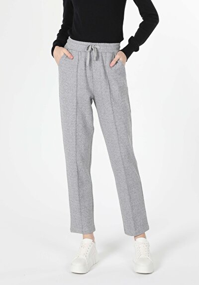 Image de Pantalon De Survêtement Gris  Femme