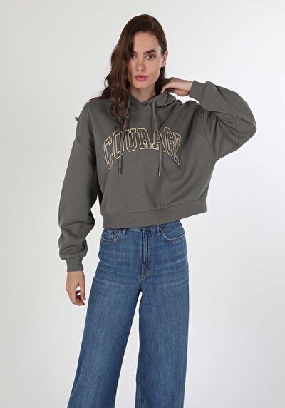 Afficher les détails de Pull-over Gris Regular Fit  Femme