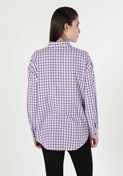Image de Chemise À Manches Longues Violet Femme