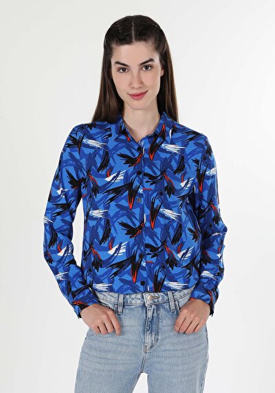 Image de Chemise À Manches Longues Multicolou Femme
