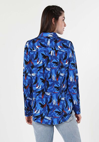 Image de Chemise À Manches Longues Multicolou Femme