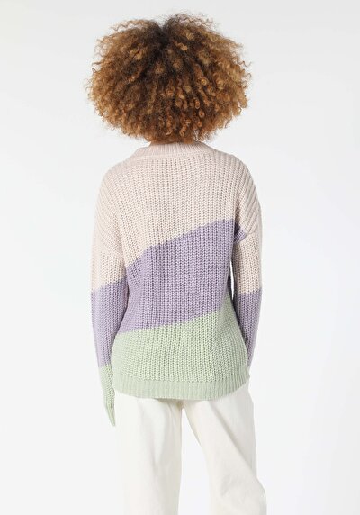 Image de Pull Multicolou Regular Fit   Femme