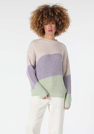 Image de Pull Multicolou Regular Fit   Femme