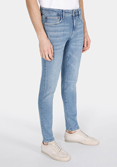 Image de 041 Danny Pantalon  Slim Leg Low Rise En Jean Slim Fit Homme