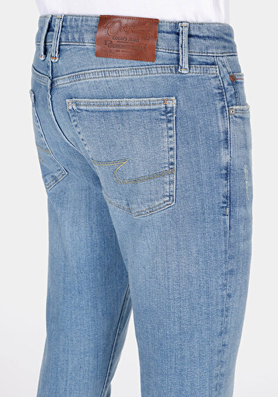 Afficher les détails de 041 Danny Pantalon  Slim Leg Low Rise En Jean Slim Fit Homme
