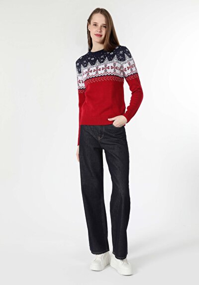 Image de Pull Rouge Regular Fit   Femme