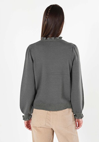Image de Pull Anthracite Regular Fit   Femme