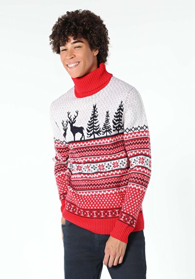 Image de Pull Rouge Regular Fit   Homme