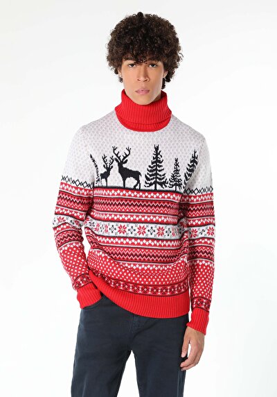 Image de Pull Rouge Regular Fit   Homme