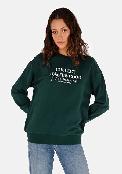 Image de Pull-over Vert Regular Fit  Femme