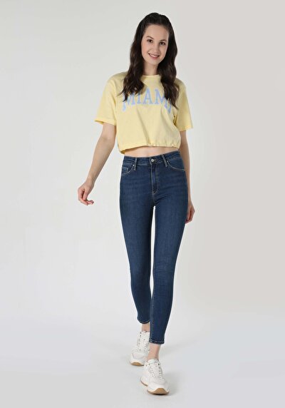 Image de 759 Lara Pantalon Denim En Skinny Fit Femme