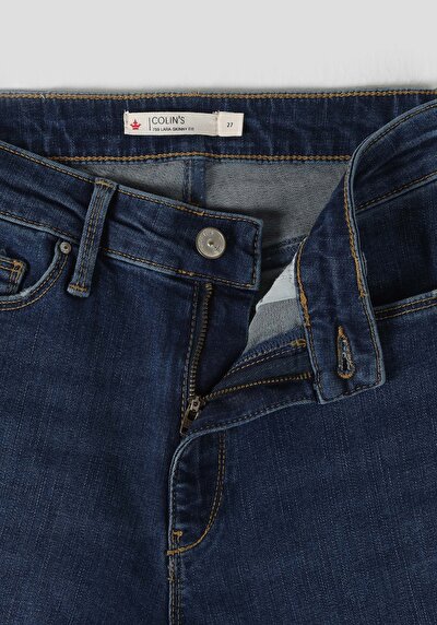Afficher les détails de 759 Lara Pantalon Denim   En  Skinny Fit Femme