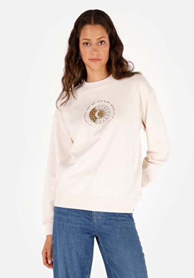 Image de Pull-over Blanc Regular Fit  Femme