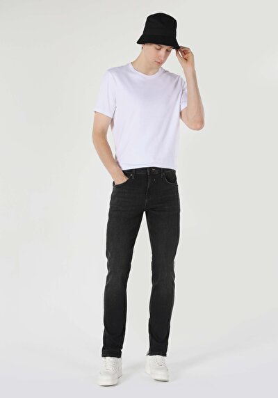 Image de 044 Karl Pantalon Marine   En  Straight Fit Homme