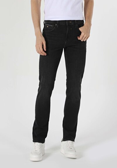 Image de 044 Karl Pantalon Marine   En  Straight Fit Homme