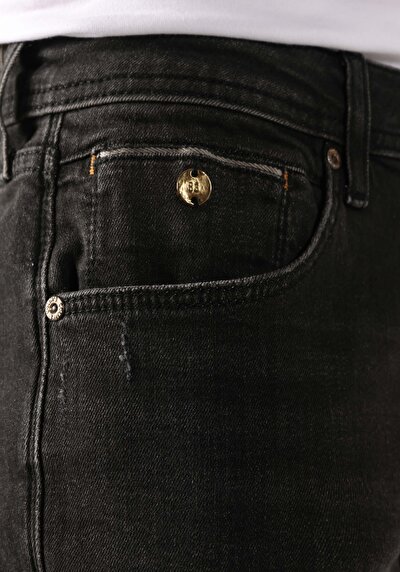 Afficher les détails de 044 Karl Pantalon Marine   En  Straight Fit Homme