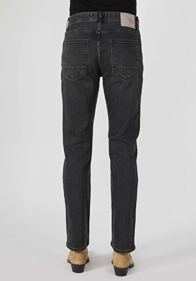 Image de 045 David Pantalon Noir En Regular Fit Homme